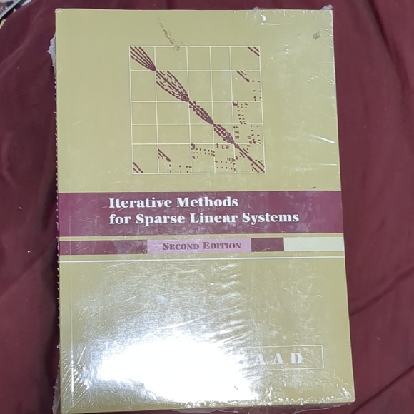 Iterative Methods for Sparse Linear Systems - Second Edition - Picture 1 of 1